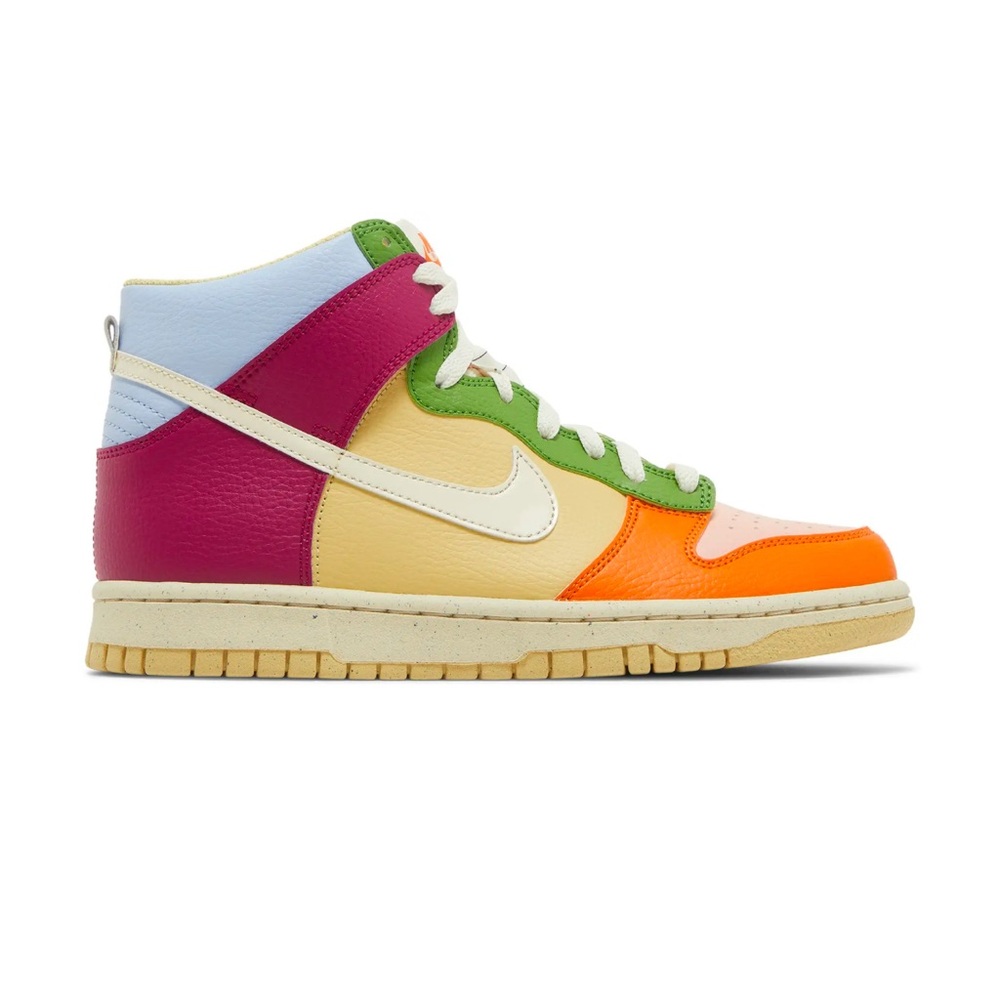 Nike dunk high multi color - Picture 2 of 6